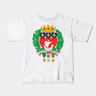 Paris Coat of Arms Kids T-Shirt